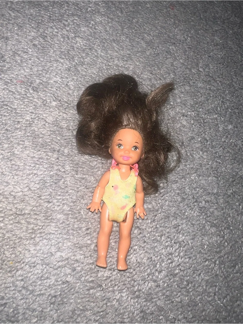 Pink and Denim Barbie Doll Set